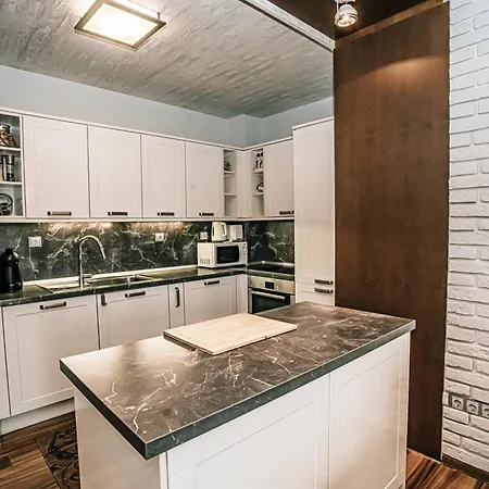 Desing Flat N2 Port - Designer - Own Parking - Streaming - 2 Baths - Wash&dry Apartment Burgas City