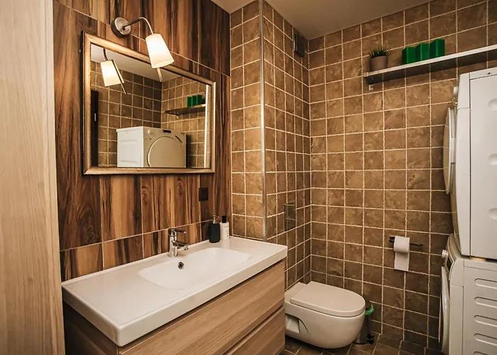 Desing Flat N2 Port - Designer - Own Parking - Streaming - 2 Baths - Wash&dry *