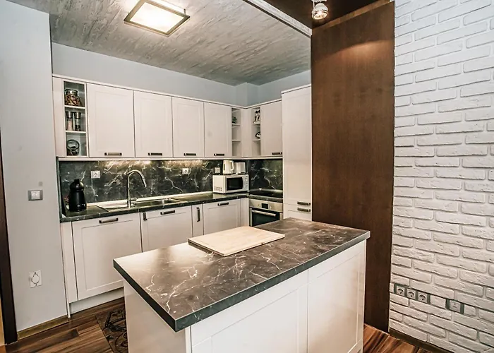 Desing Flat N2 Port - Designer - Own Parking - Streaming - 2 Baths - Wash&dry Apartment Burgas