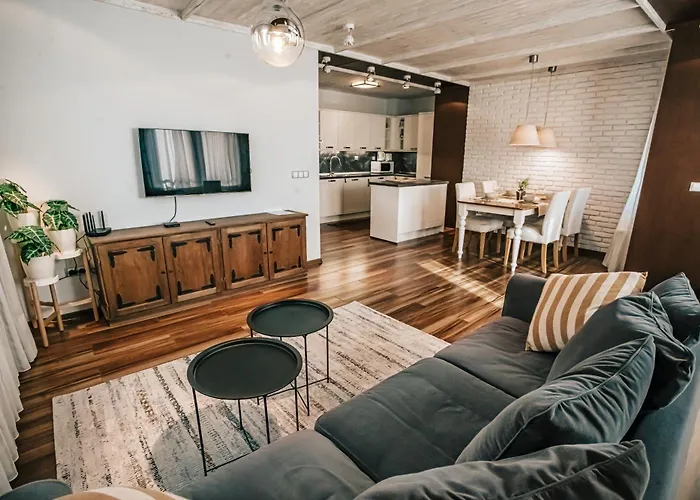 Desing Flat N2 Port - Designer - Own Parking - Streaming - 2 Baths - Wash&dry * Burgas